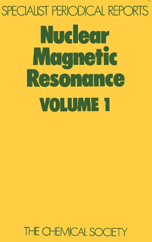 Nuclear Magnetic Resonance: Volume 1 - Specialist Periodical Reports (Hardback)