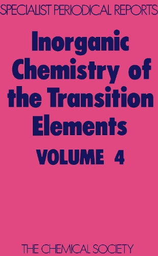 Inorganic Chemistry of the Transition Elmts (Hardback)
