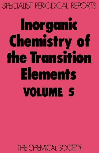 Inorganic Chemistry of the Transition Elmts (Hardback)