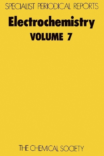 Electrochemistry, Vol 7 (Hardback)