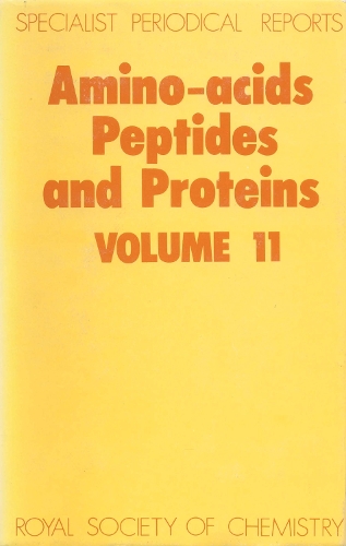 Amino Acids, Peptides and Proteins: Volume 8 (Hardback)