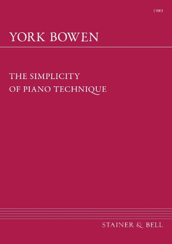 Simplicity of Piano Technique (Paperback)