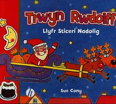 Trwyn Rwdolff - Llyfr Sticer Nadolig (Paperback)