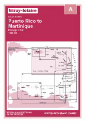 Puerto Rico to Martinique 2006 - Imray Iolaire Chart A (Sheet map, folded)