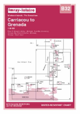 Carriacou to Grenada 2006 - Imray Iolaire Chart B32 (Sheet map, folded)