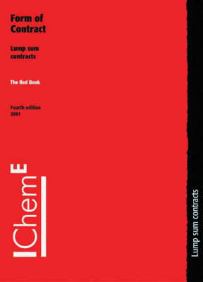 The Red Book: Form of Contract, Lump Sum Contracts (Paperback)
