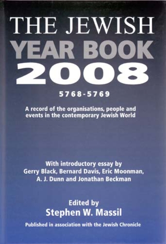 Jewish Year Book 2008 (Hardback)