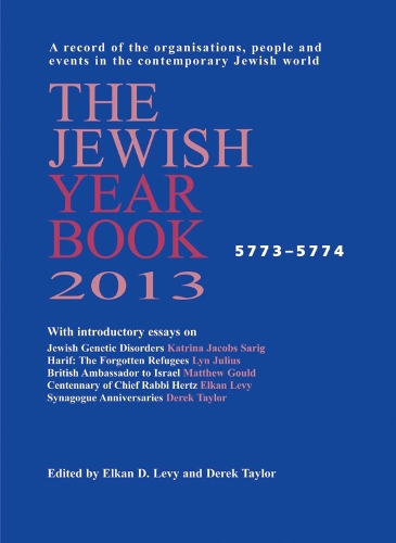 The Jewish Year Book 2013 (Hardback)
