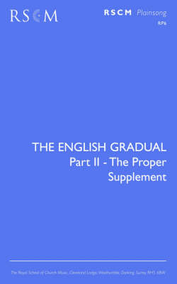 The English Gradual Supplement (Paperback)