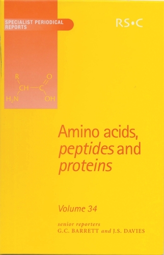 Amino Acids, Peptides and Proteins: Volume 34 (Hardback)