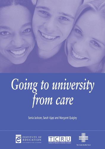 Going to University from Care - Issues in Practice (Paperback)