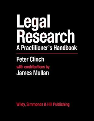Legal Research: A Practitioner's Handbook (Paperback)