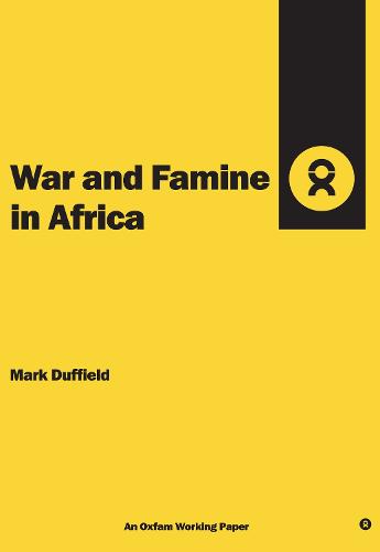 War and Famine in Africa (Spiral bound)