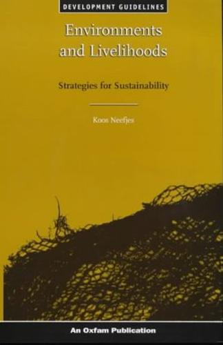 Environments and Livelihoods: Strategies for Sustainability (Paperback)