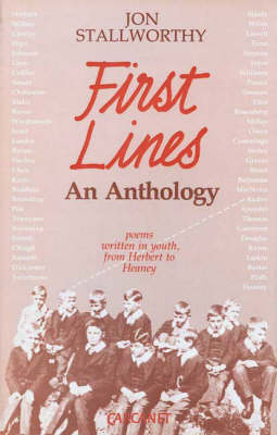 First Lines: Poems Written in Youth (Hardback)