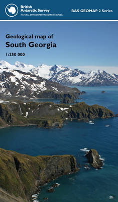 Geological Map of South Georgia - BAS GEOMAP 2 Series Sheet 4 (Sheet map, folded)