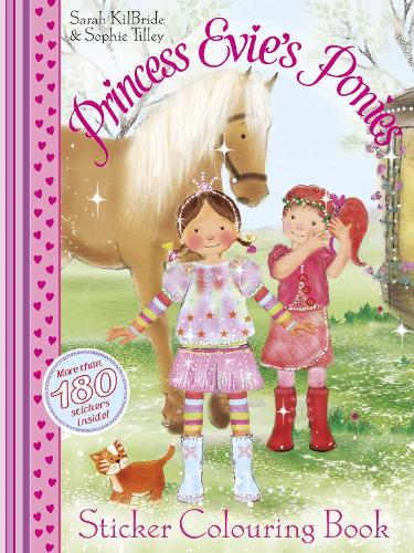 Princess Evie Sticker Colouring Book (Paperback)