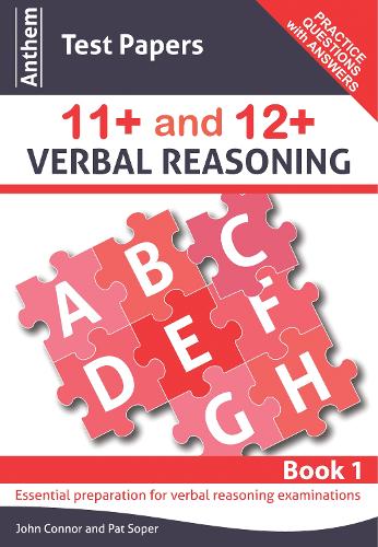 Anthem Test Papers 11+ and 12+ Verbal Reasoning Book 1 - Anthem Learning Verbal Reasoning (Paperback)
