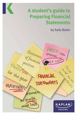 A Students Guide to Preparing Financial Statements (Paperback)