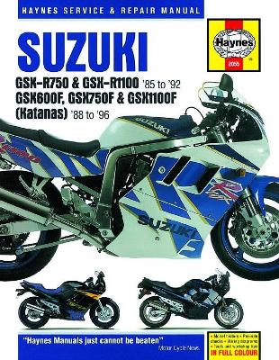Suzuki GSX-R750 Owner's Workshop Manual (Paperback)