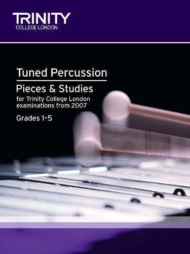 Percussion Exam Pieces & Studies Tuned Percussion: Grades 1-5 - Trinity Guildhall Percussion Examination Pieces & Studies (Sheet music)