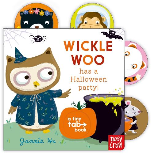 Tiny Tabs: Wickle Woo has a Halloween Party - Tiny Tabs (Board book)