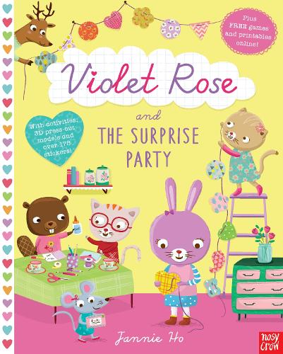 Violet Rose and the Surprise Party Sticker Activity Book - Violet Rose (Paperback)