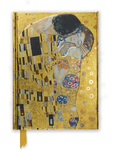 Gustav Klimt: The Kiss (Foiled Journal) - Flame Tree Notebooks 03
