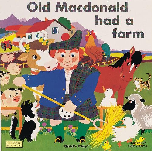 Old Macdonald had a Farm - Classic Books with Holes UK Soft Cover with CD (Board book)