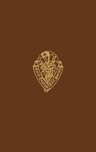 Fraternitye of Vacabondes - Early English Text Society Extra Series (Hardback)