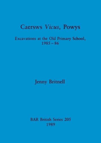 Caersws Vicus Powys: Excavations at the Old Primary School 1985-86 - British Archaeological Reports British Series (Paperback)