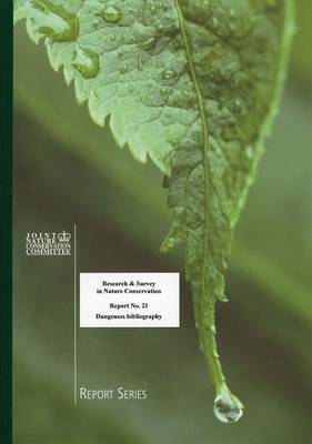Dungeness Bibliography - Research and Survey in Nature Conservation Series 21 (Spiral bound)