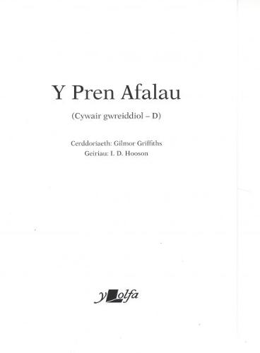 Pren Afalau, Y (Paperback)