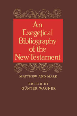 Exegetical Bibl: Matt-Mark Vol 1 (Hardback)
