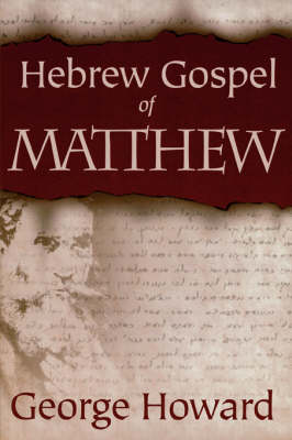 The Hebrew Gospel of Matthew (Paperback)