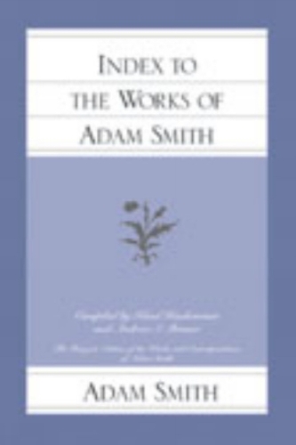 Index to the Works of Adam Smith (Paperback)
