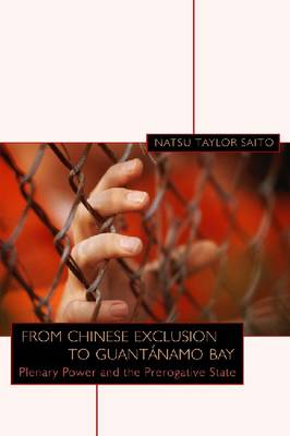 From Chinese Exclusion to Guantanamo Bay: Plenary Power and the Prerogative State (Hardback)