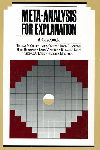Meta-Analysis for Explanation: A Casebook (Paperback)