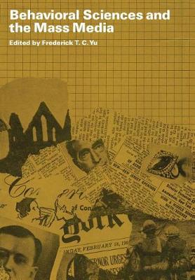 Conference on Behavioural Sciences and the Mass Media (Hardback)