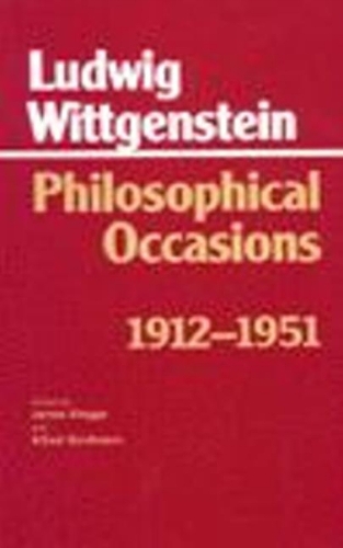 Philosophical Occasions: 1912-1951: 1912-1951 - Hackett Classics (Hardback)