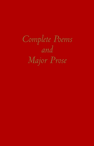 The Complete Poems and Major Prose - Hackett Classics (Hardback)
