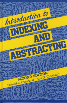 Introduction to Indexing and Abstracting (Hardback)