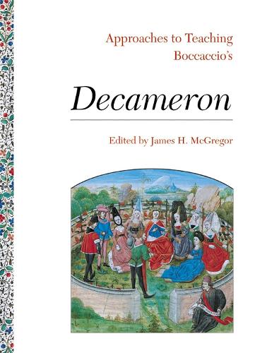 Boccaccios Decameron - Approaches to Teaching World Literature (Paperback) (Paperback)