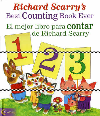 Richard Scarry's Best Counting Book Ever/ El Mejor Libro Para Contar De Richard Scarry (Paperback)