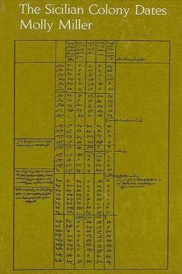 The Sicilian Colony Dates (Hardback)