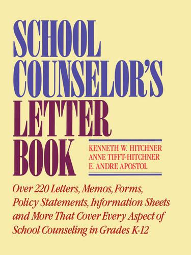 School Counselor's Letter Book (Paperback)