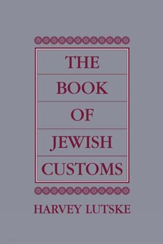 The Book of Jewish Customs (Hardback)
