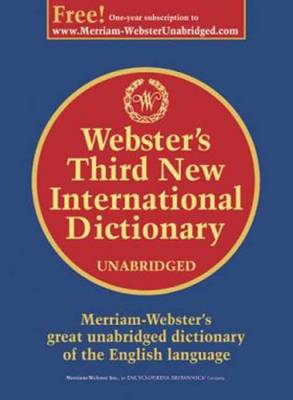 Webster's Third New International Dictionary (Hardback)