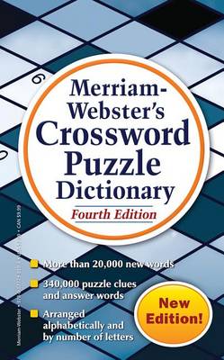 Merriam Webster's Crossword Puzzle Dictionary (Paperback)