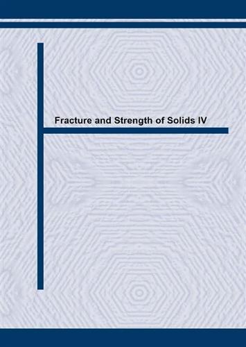 Fracture and Strength of Solids - Key Engineering Materials v. 183-187 (Paperback)